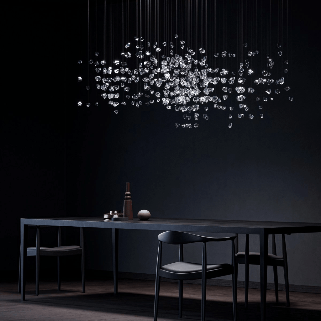Amber Crystal Chandelier — Chandelier | Maison Monashee — view 48