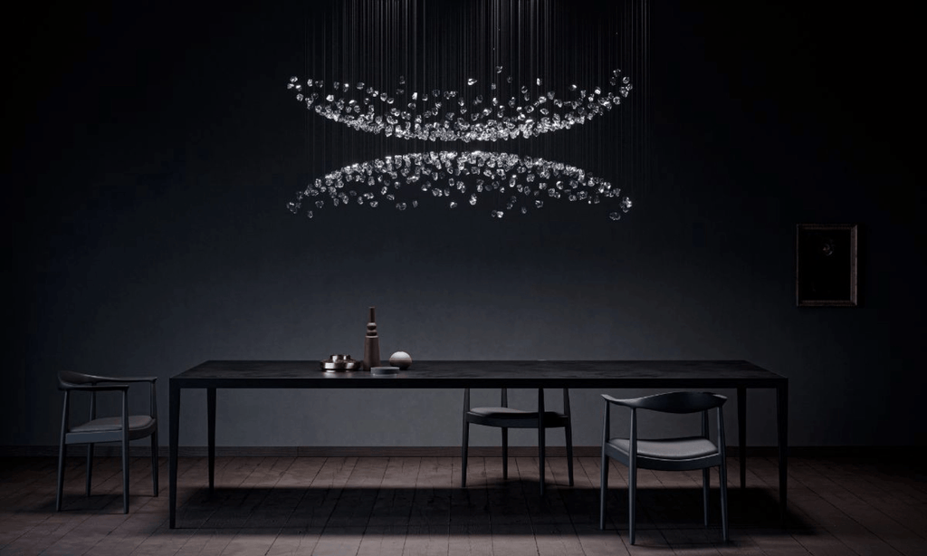 Amber Crystal Chandelier — Chandelier | Maison Monashee — view 49