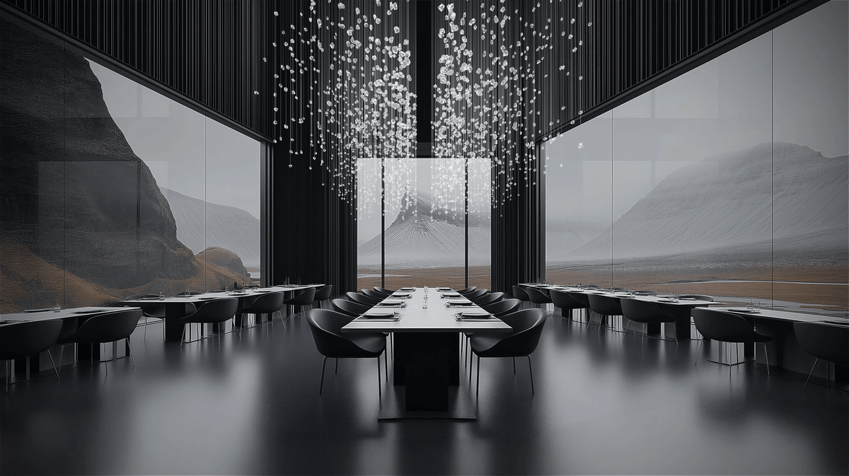 Amber Crystal Chandelier — Chandelier | Maison Monashee — view 53