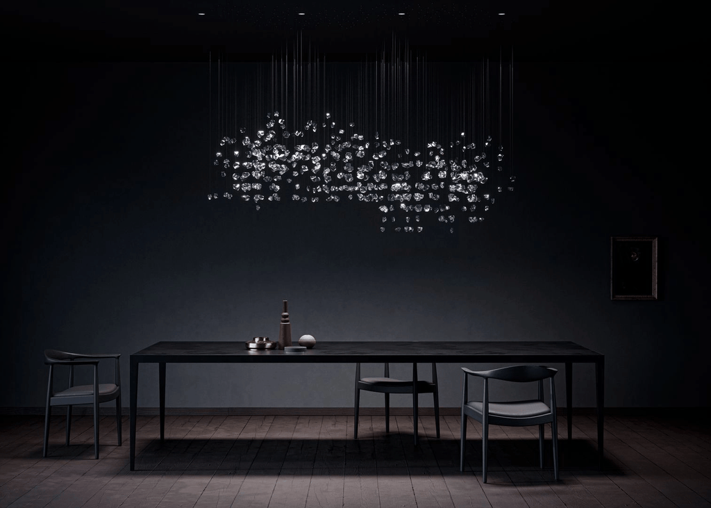 Amber Crystal Chandelier — Chandelier | Maison Monashee — view 61