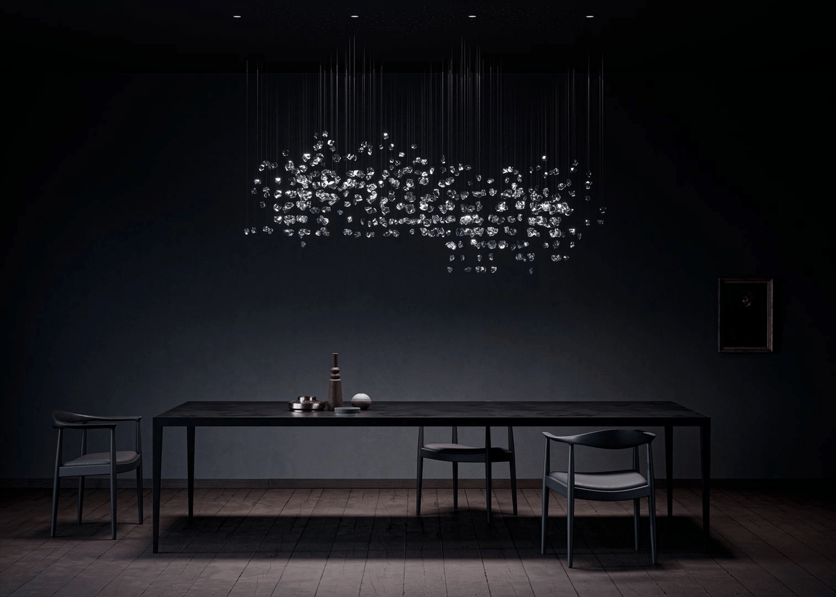 Amber Crystal Chandelier — Chandelier | Maison Monashee — view 61