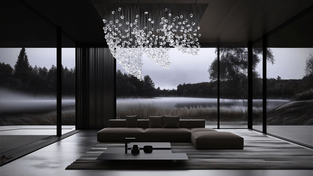 Amber Crystal Chandelier — Chandelier | Maison Monashee — view 65