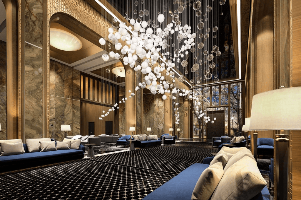 Clear Glass Bubble Chandelier — Chandelier | Maison Monashee — view 7