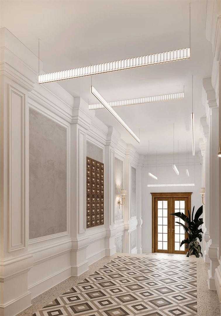 Glass Crystal Chandelier — Chandelier | Maison Monashee — view 14