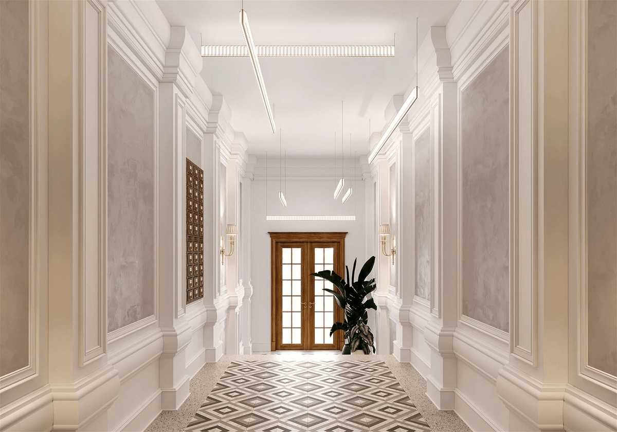 Glass Crystal Chandelier — Chandelier | Maison Monashee — view 24