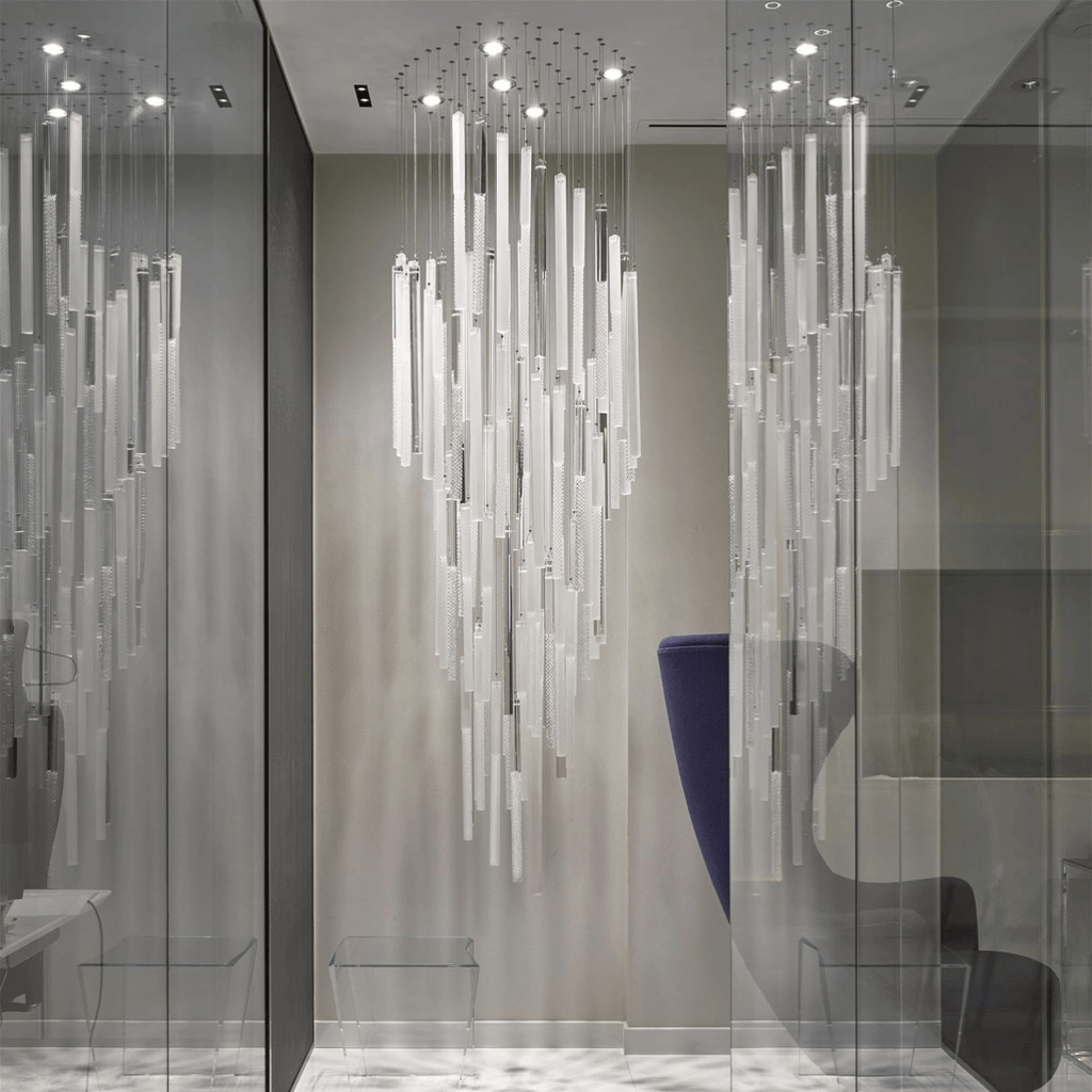 LED Cloud Chandelier — Chandelier | Maison Monashee — view 3