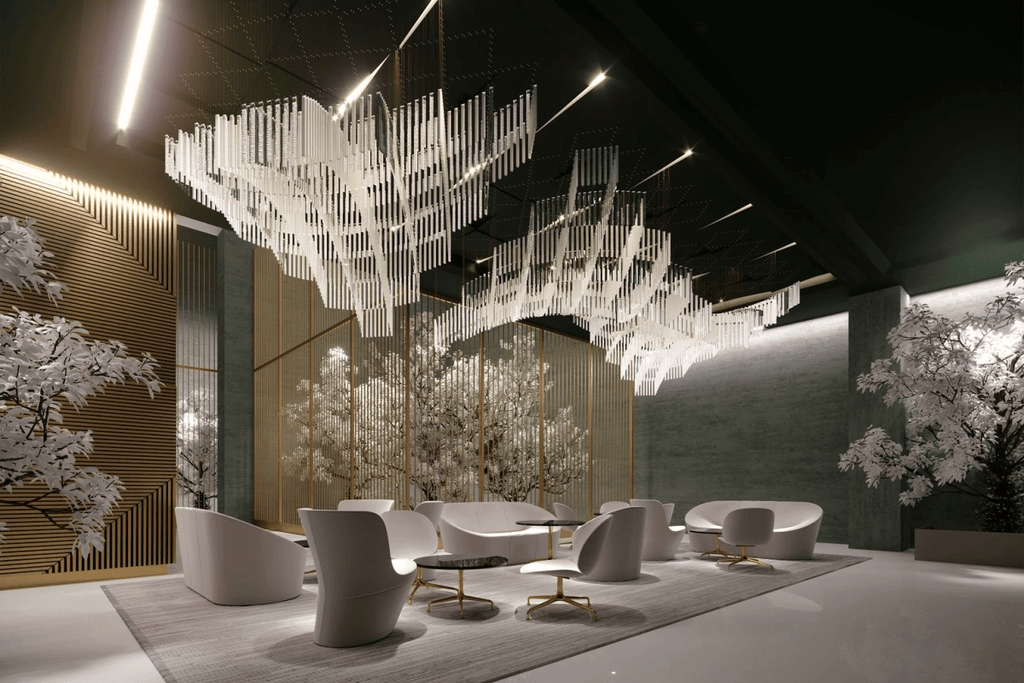 LED Cloud Chandelier — Chandelier | Maison Monashee — view 14