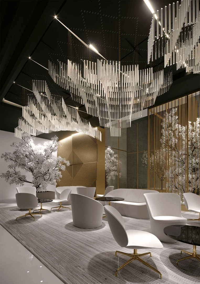 LED Cloud Chandelier — Chandelier | Maison Monashee — view 19