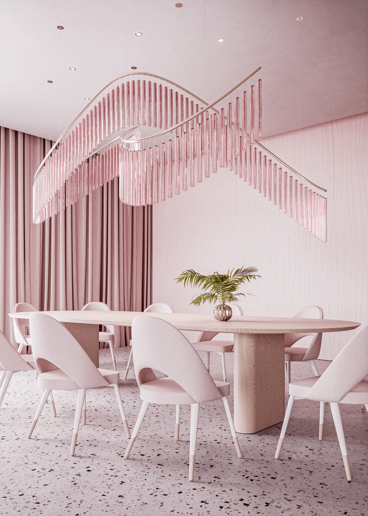 Cascading Crystal Chandelier — Chandelier | Maison Monashee — view 22