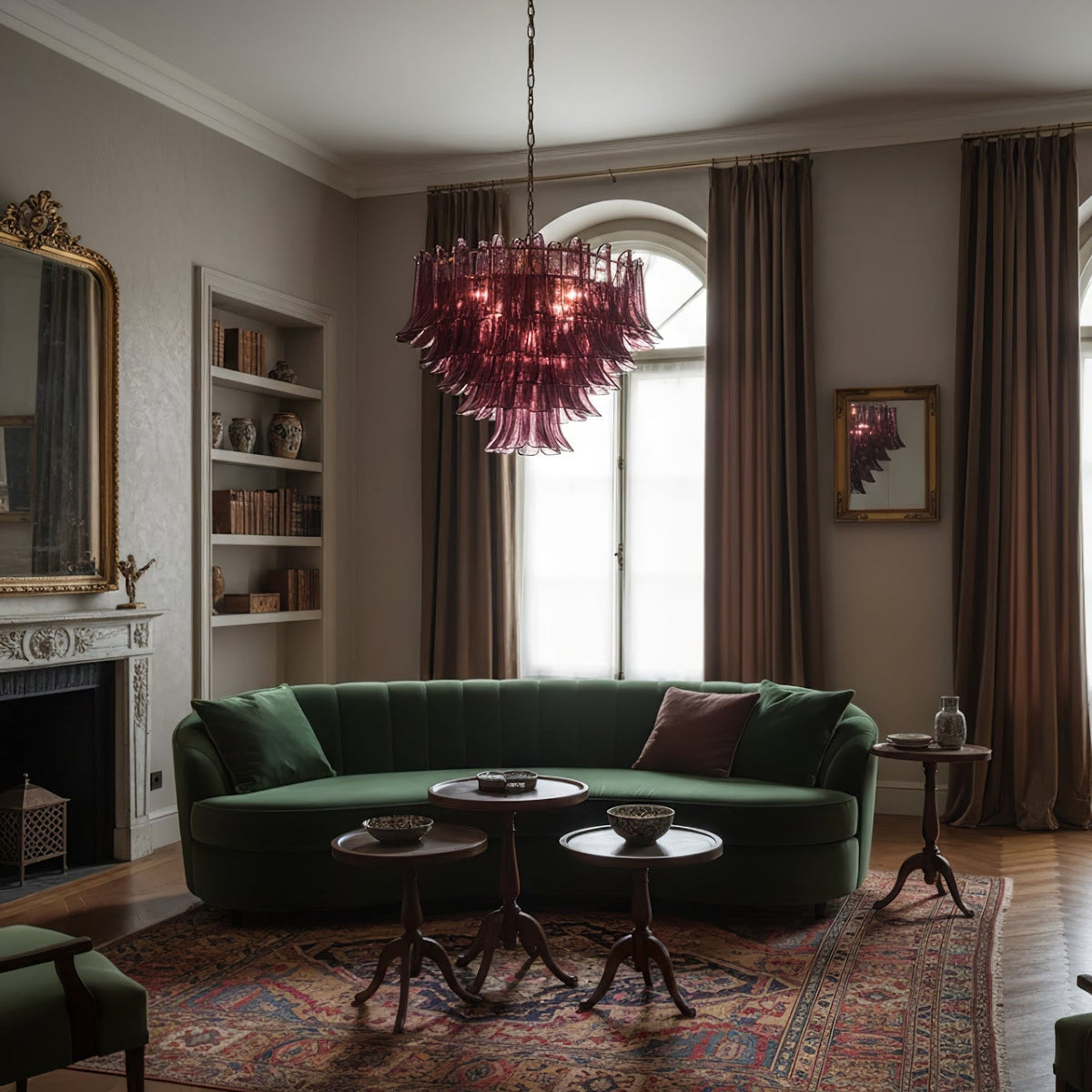 Large Tiered Chandelier — Chandelier | Maison Monashee — view 7