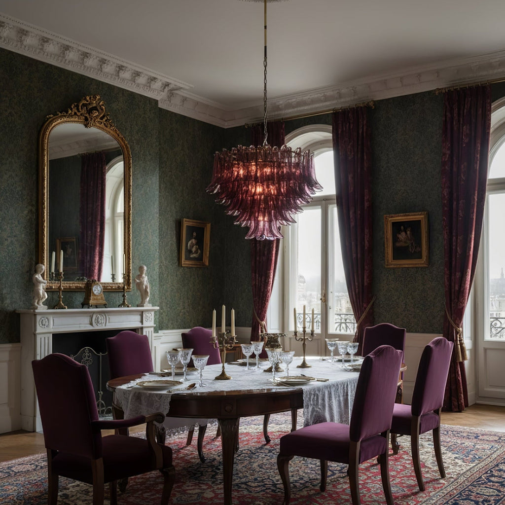 Large Tiered Chandelier — Chandelier | Maison Monashee — view 8