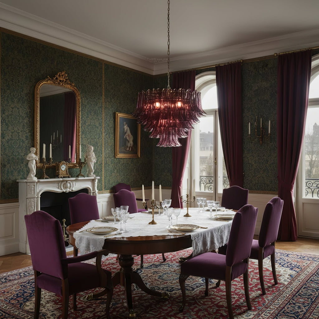 Large Tiered Chandelier — Chandelier | Maison Monashee — view 10