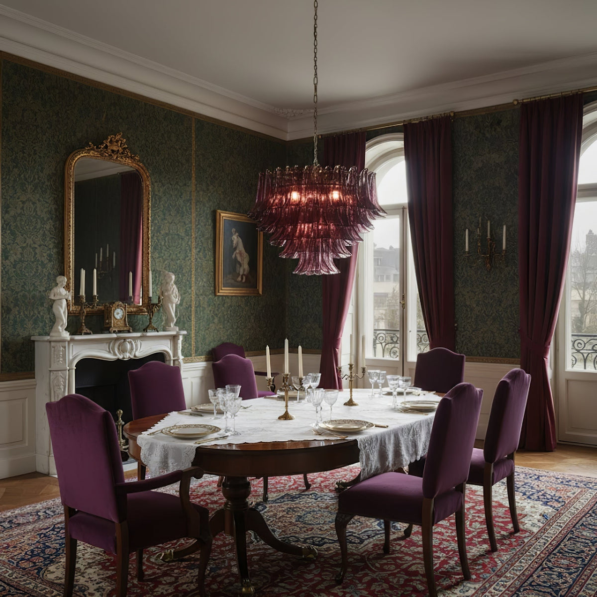 Large Tiered Chandelier — Chandelier | Maison Monashee — view 10