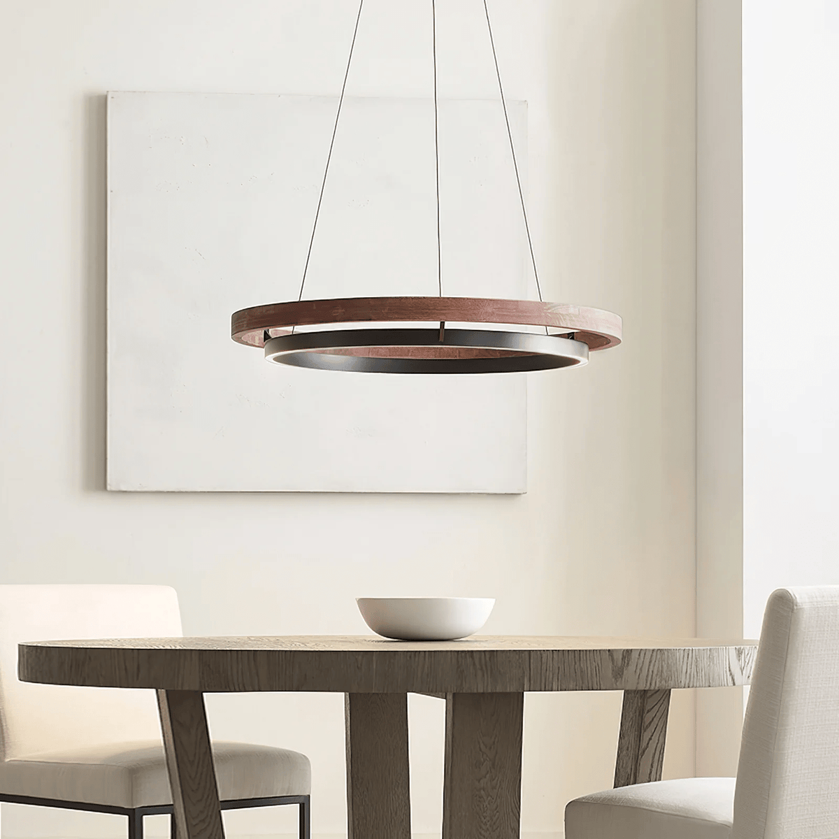 2 Ring Pendant Light — Pendant Light | Maison Monashee — view 4