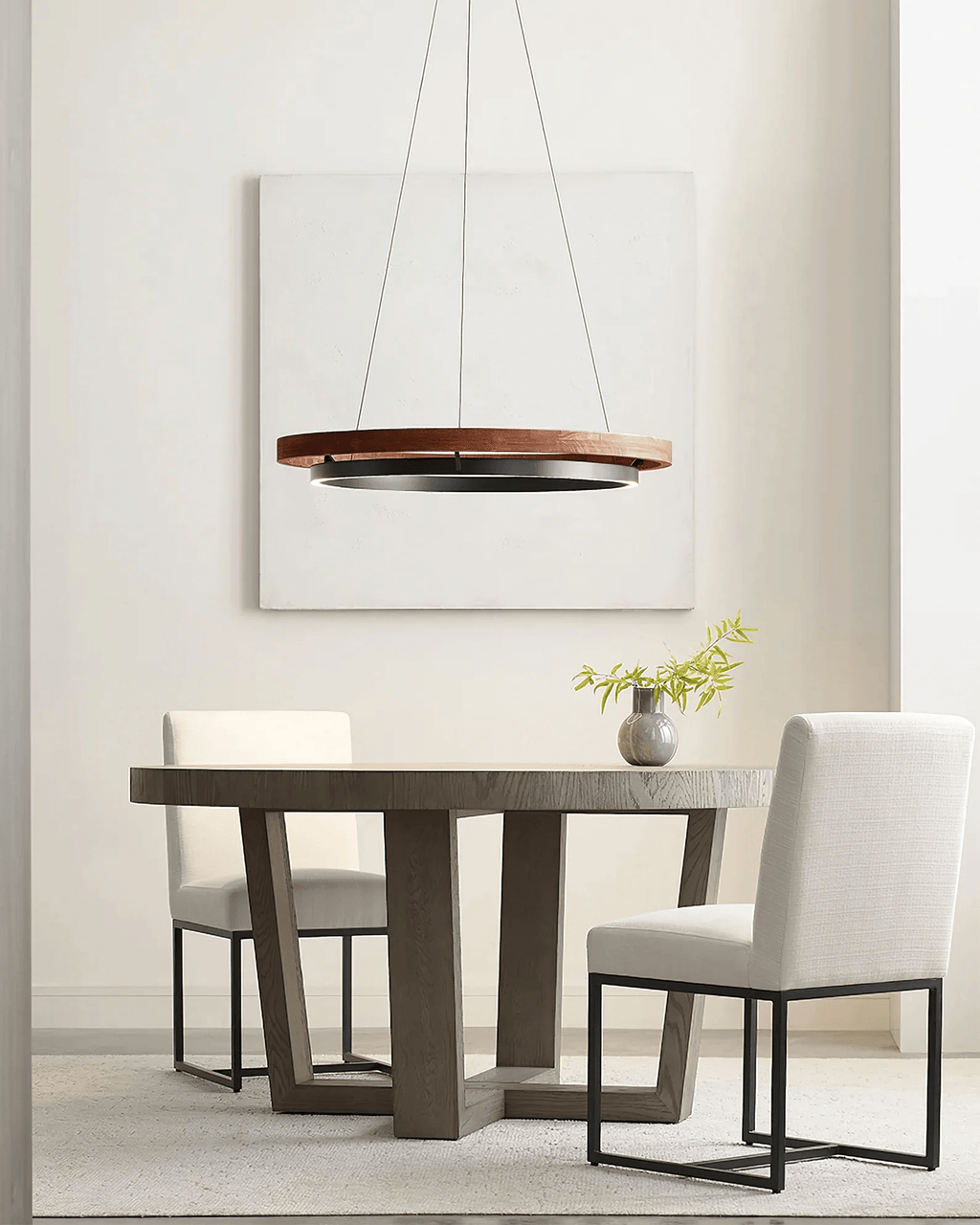 2 Ring Pendant Light — Pendant Light | Maison Monashee — view 8