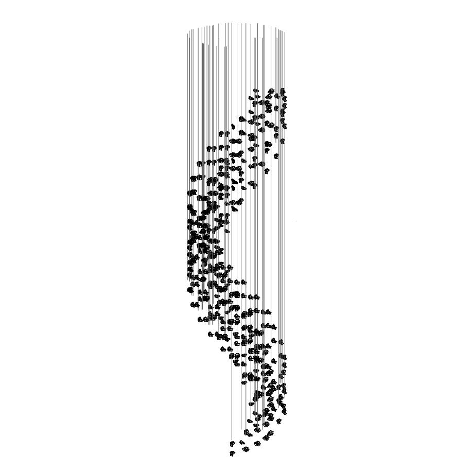 Amber Crystal Chandelier — Chandelier | Maison Monashee — view 100