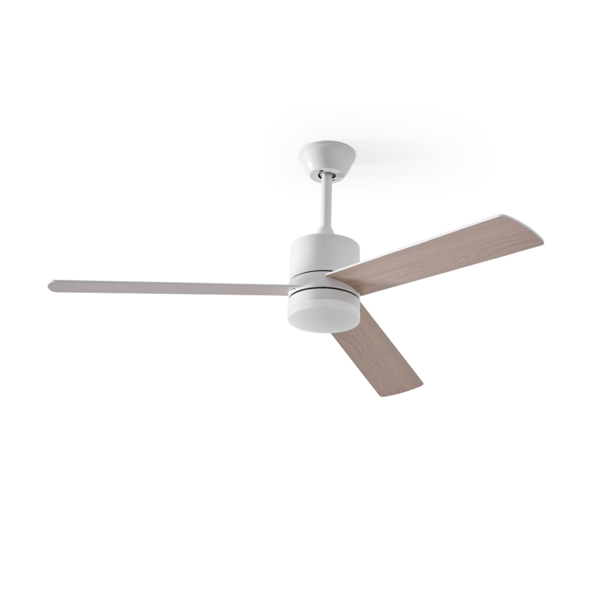 Matte White Ceiling Fan with Light — Ceiling Fan | Maison Monashee — view 16