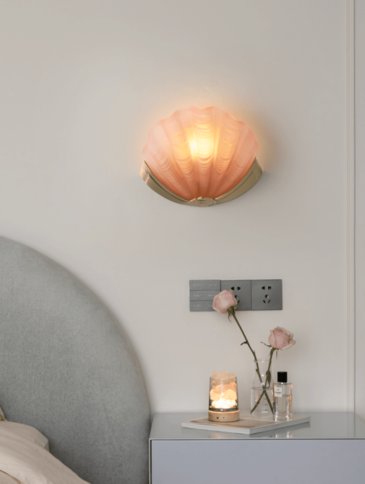 Vintage Shell Wall Sconce — Wall Sconce | Maison Monashee — view 12