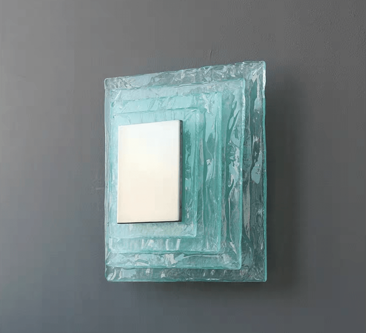 Square Glass Sconce — Wall Sconce | Maison Monashee — view 14