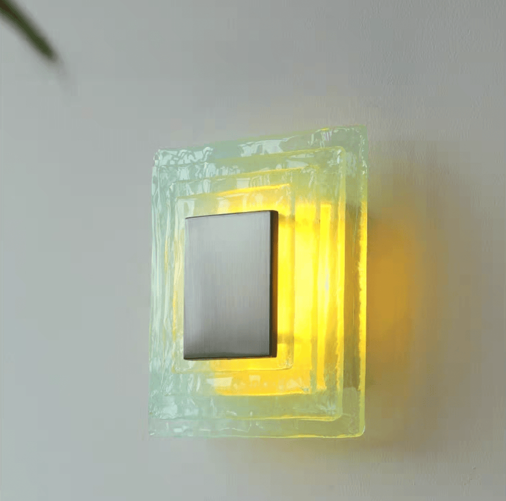 Square Glass Sconce — Wall Sconce | Maison Monashee — view 9