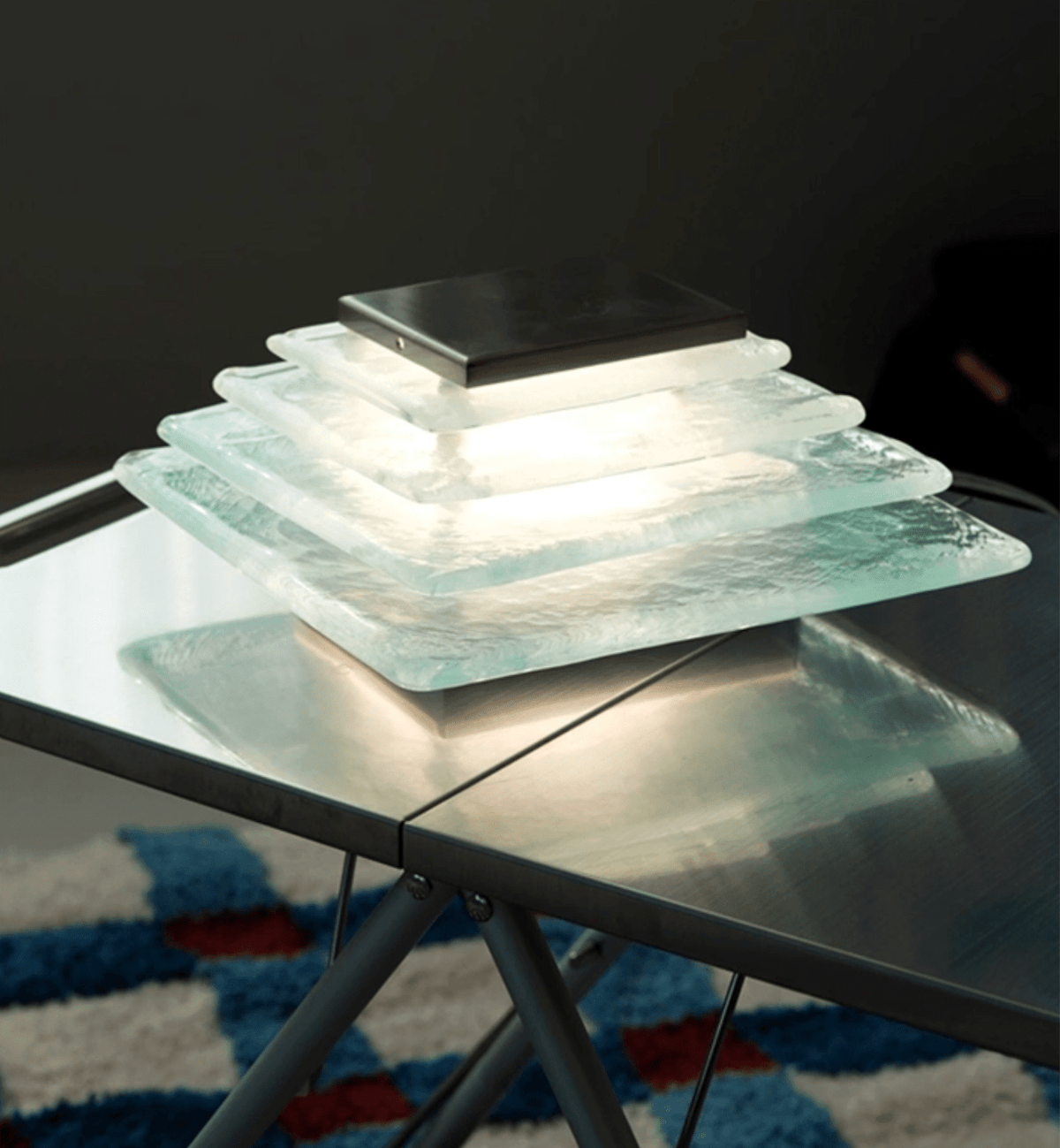 Square Glass Sconce — Wall Sconce | Maison Monashee — view 11