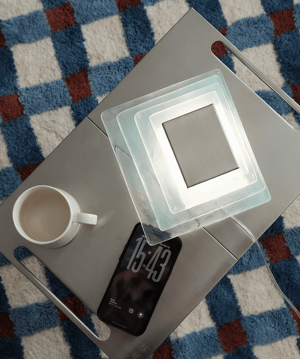 Square Glass Sconce — Wall Sconce | Maison Monashee — view 16