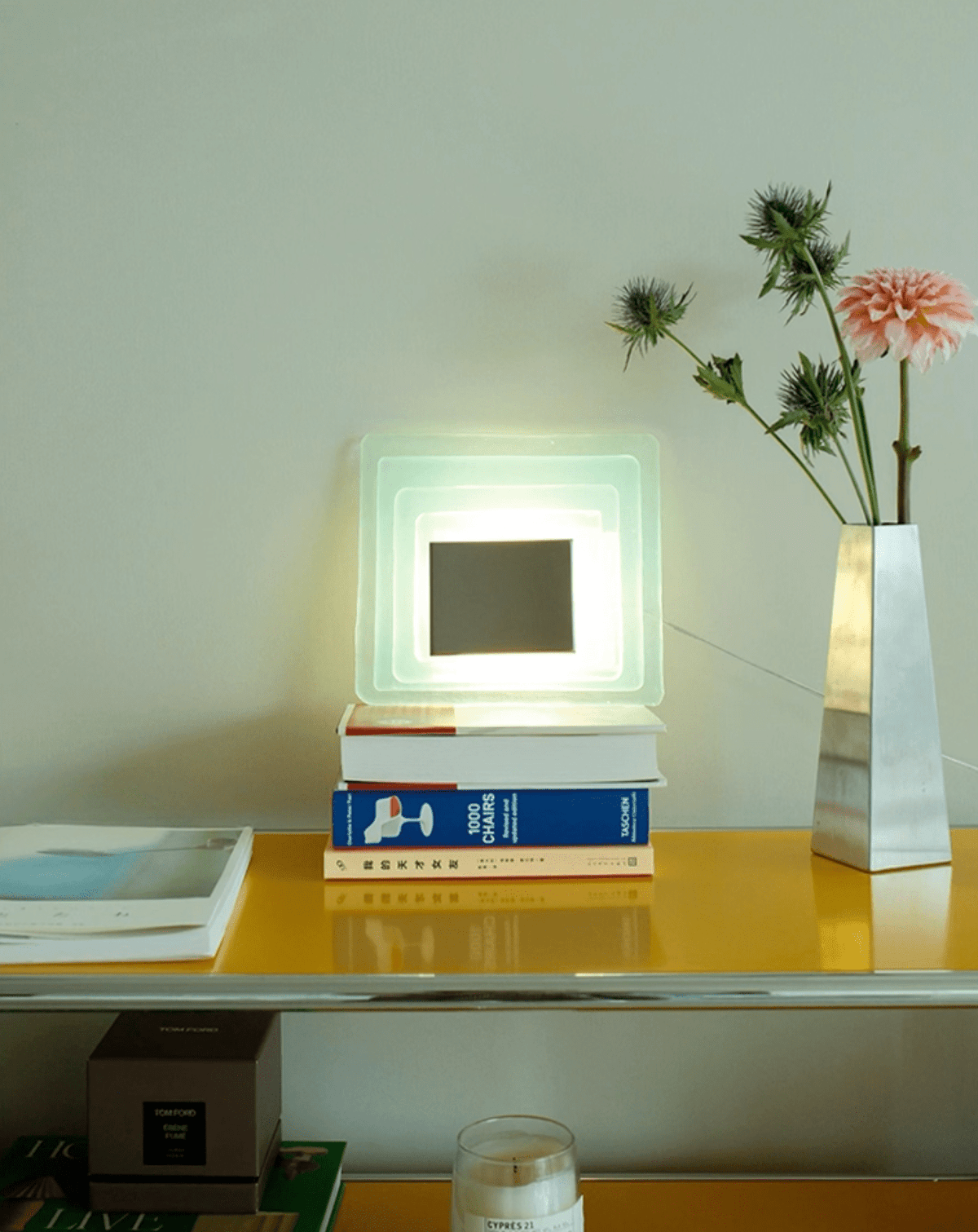 Square Glass Sconce — Wall Sconce | Maison Monashee — view 17