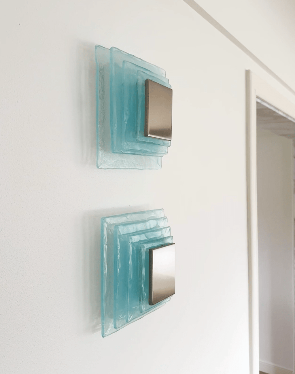 Square Glass Sconce — Wall Sconce | Maison Monashee — view 8