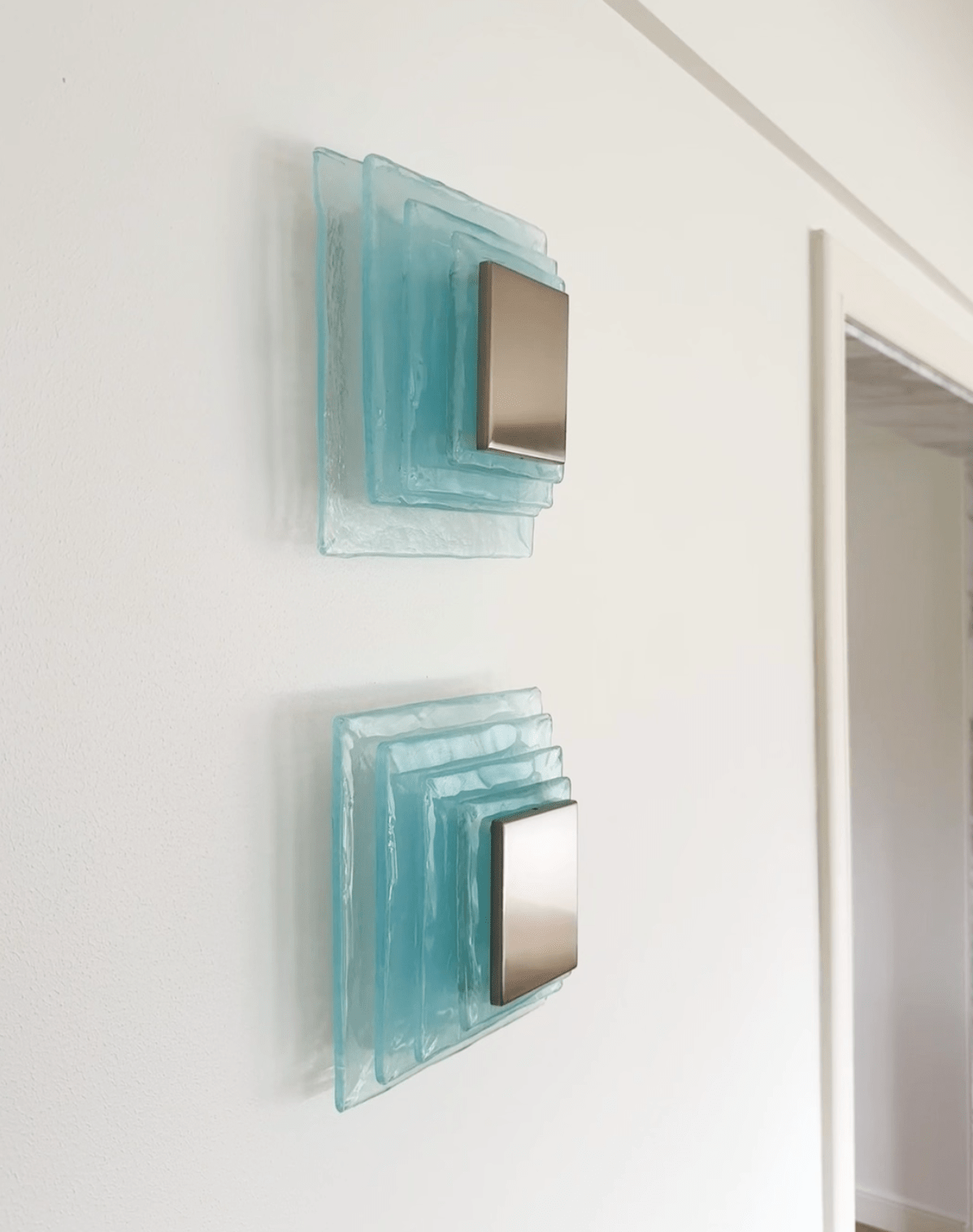 Square Glass Sconce — Wall Sconce | Maison Monashee — view 8