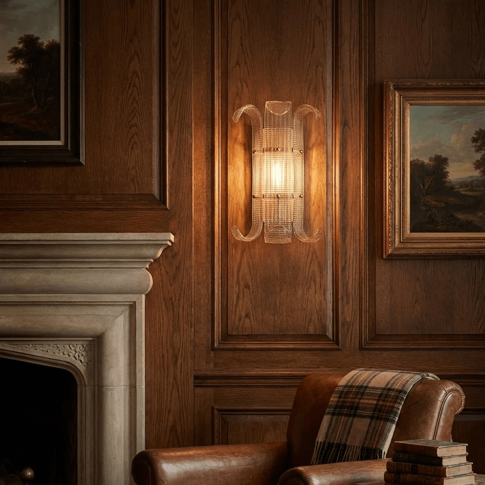 Cast Glass Wall Sconce — Wall Sconce | Maison Monashee — view 5