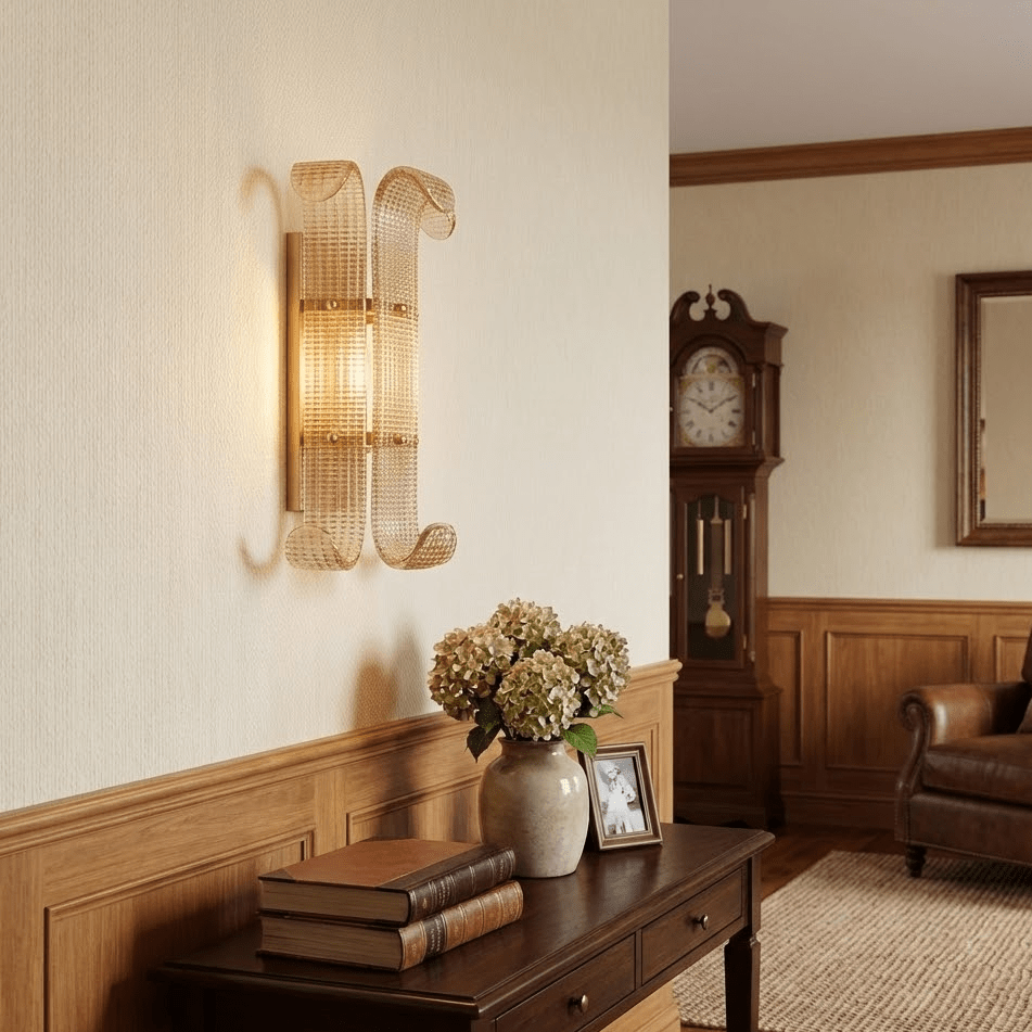 Cast Glass Wall Sconce — Wall Sconce | Maison Monashee — view 4