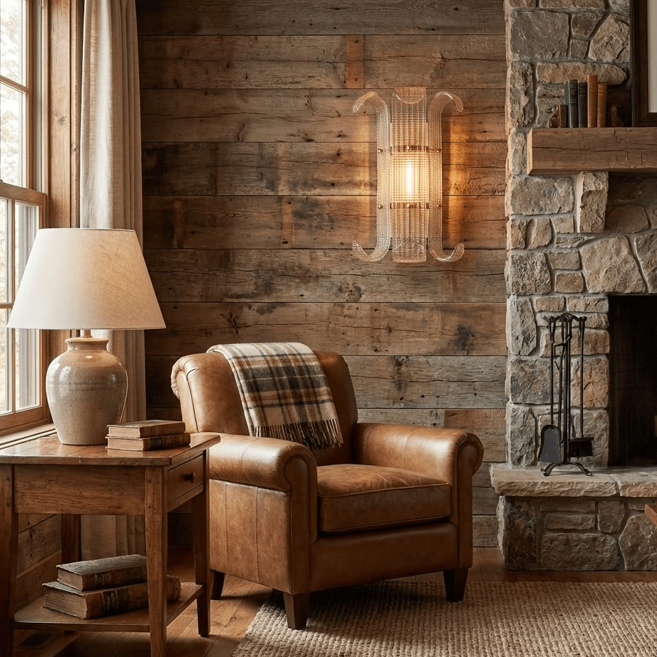 Cast Glass Wall Sconce — Wall Sconce | Maison Monashee — view 3