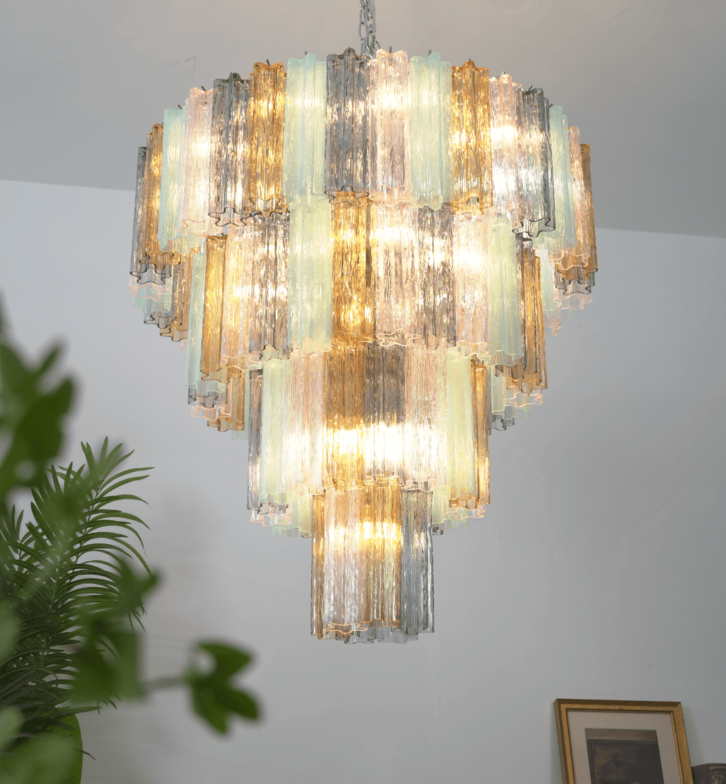 Vintage Silver Chandelier — Chandelier | Maison Monashee — view 7
