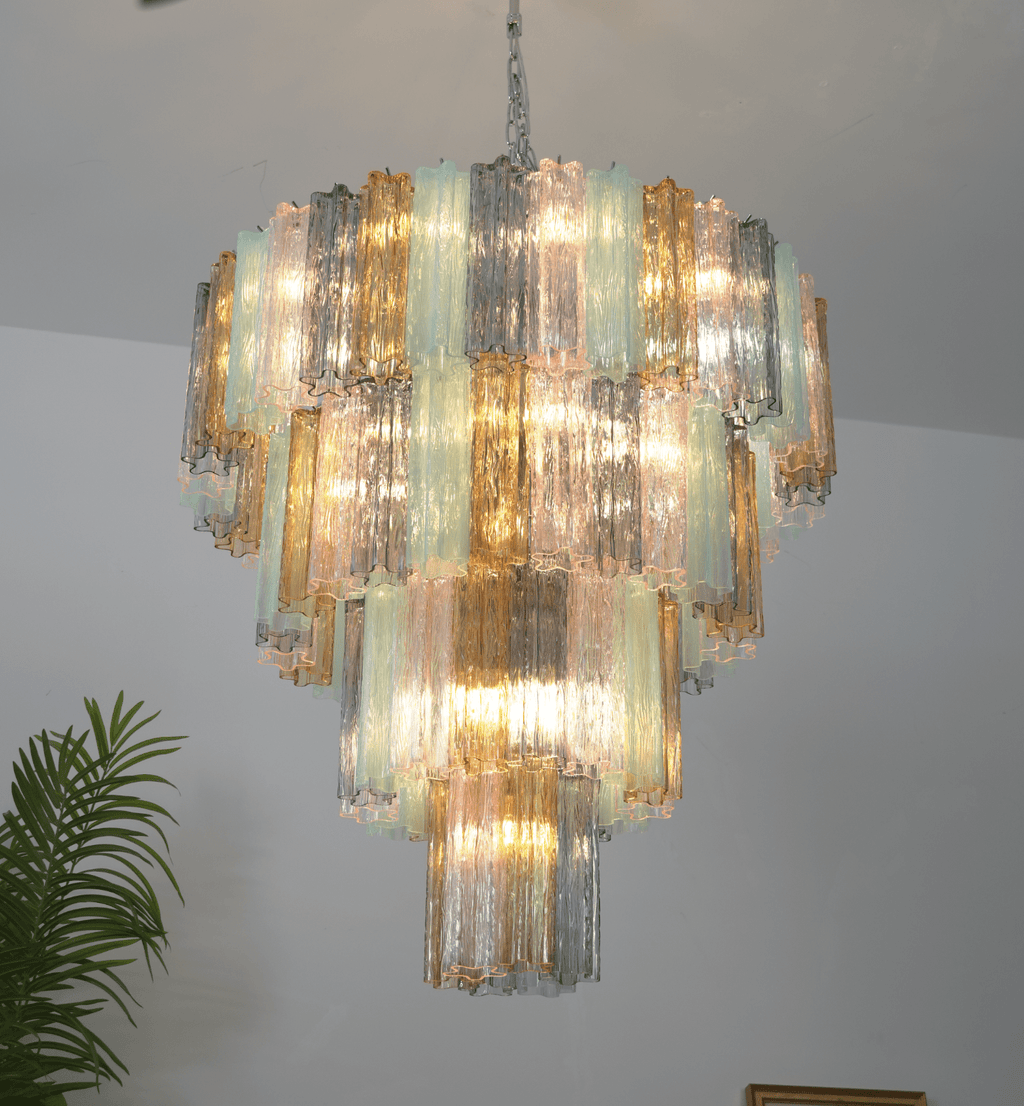 Vintage Silver Chandelier — Chandelier | Maison Monashee — view 8