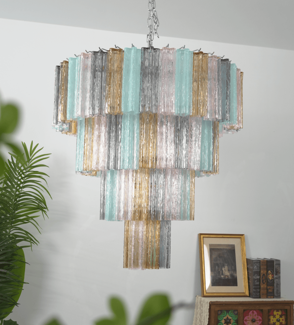 Vintage Silver Chandelier — Chandelier | Maison Monashee — view 11