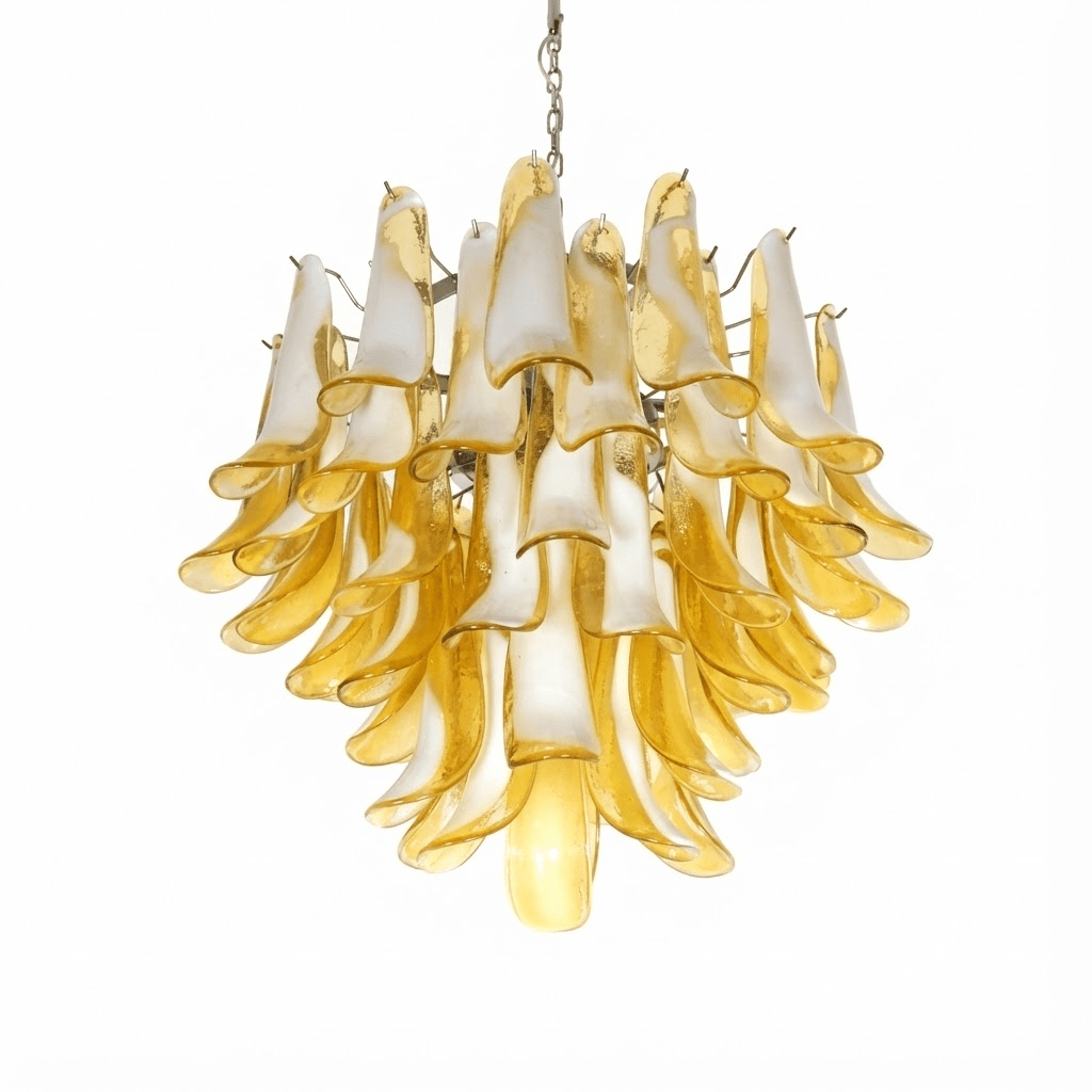Murano Glass Tiered Chandelier — Chandelier | Maison Monashee — view 64