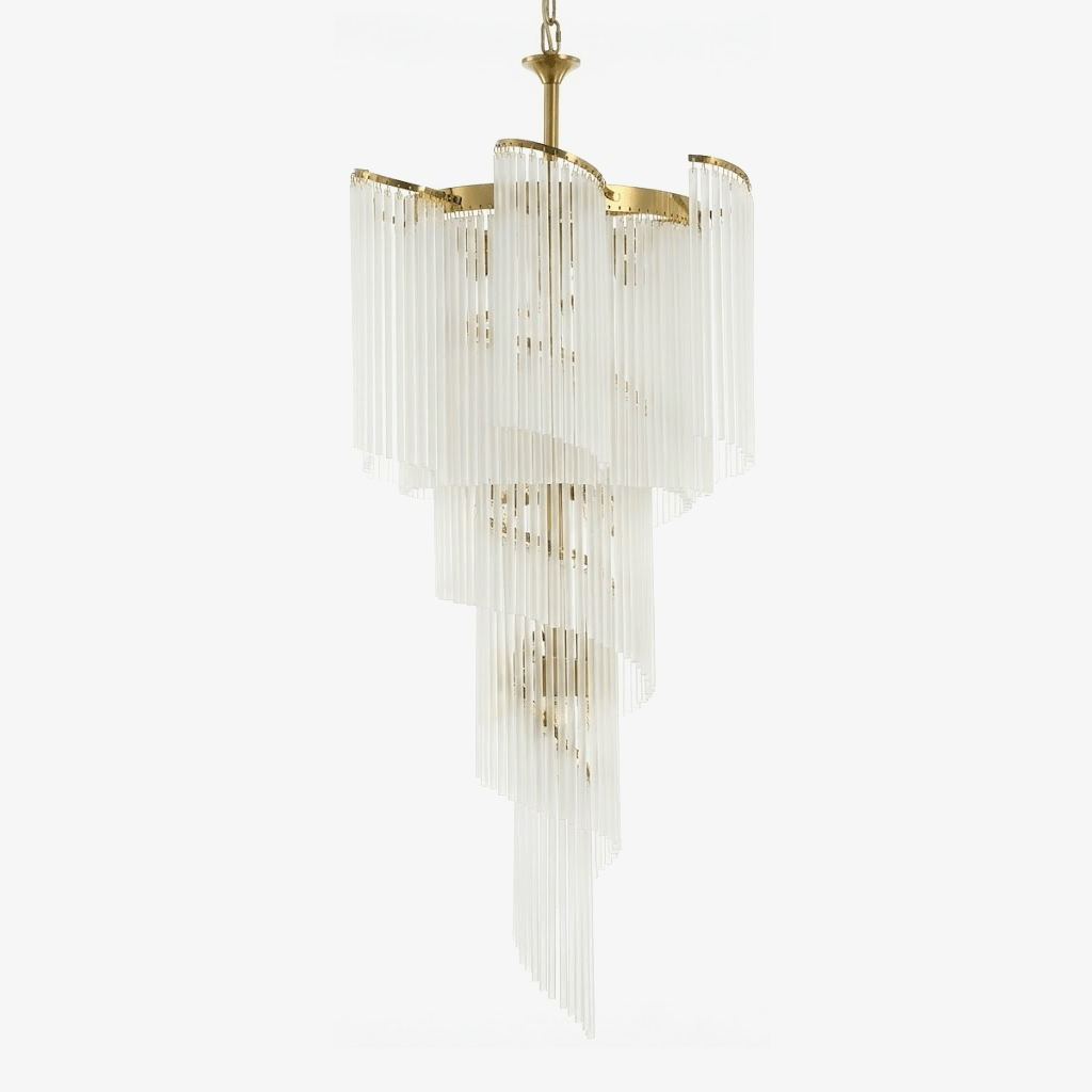 Chandelier Glass Rods — Chandelier | Maison Monashee