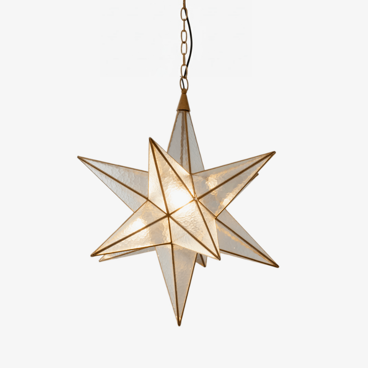 Glass Star Chandelier — Chandelier | Maison Monashee