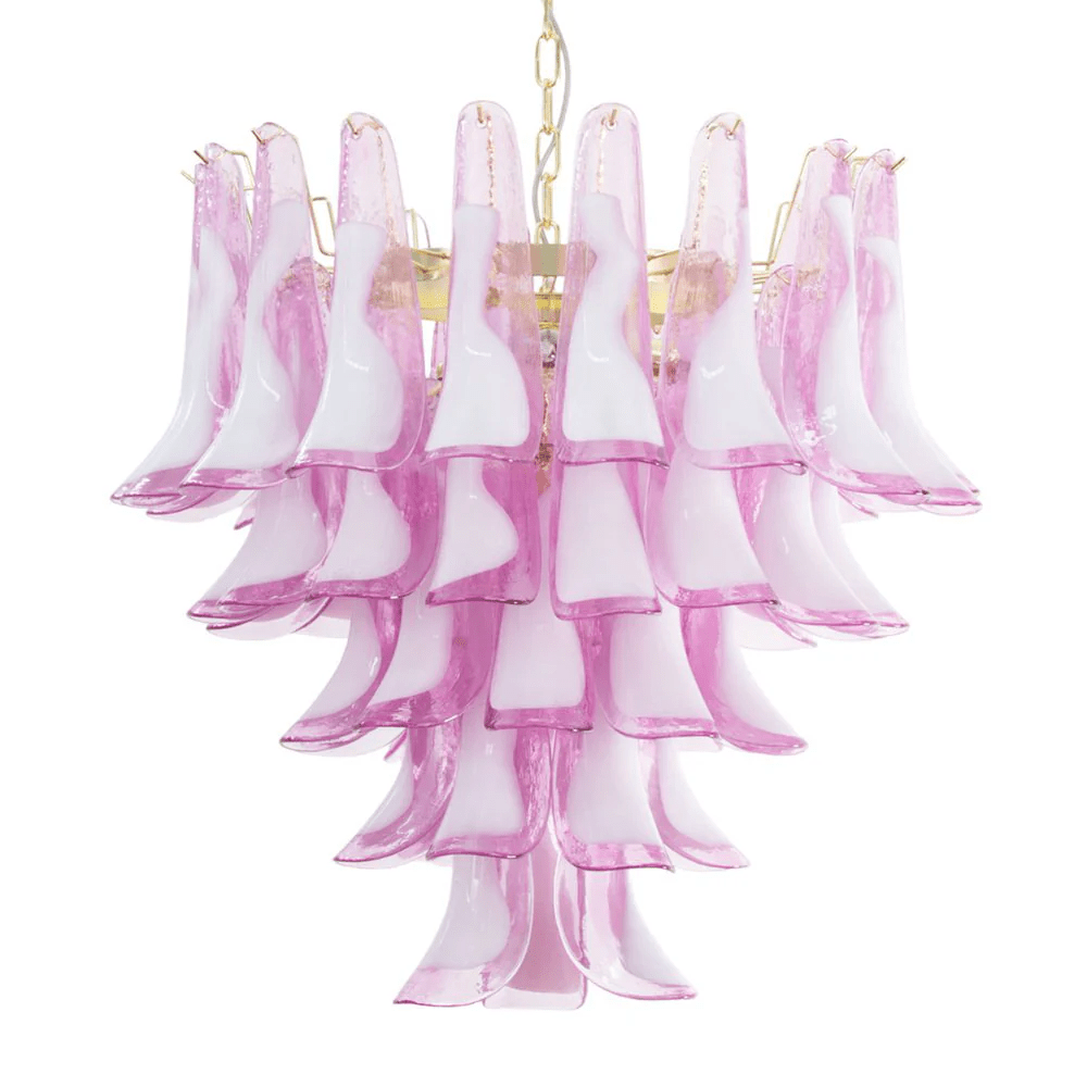 Pink and Gold Chandelier — Chandelier | Maison Monashee — view 6