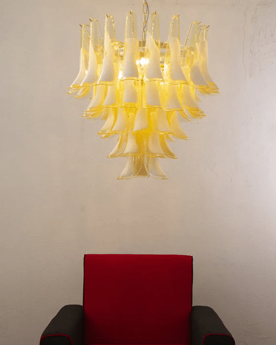 Pink and Gold Chandelier — Chandelier | Maison Monashee — view 13