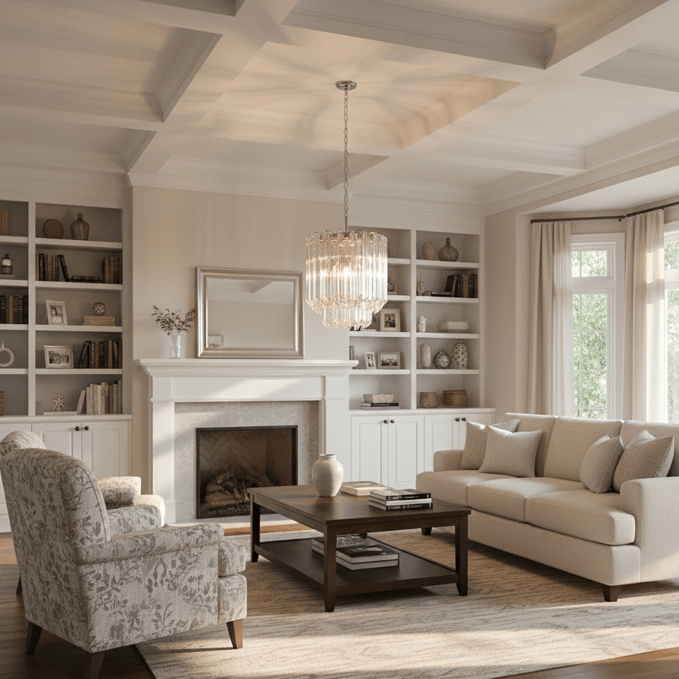 Murano Clear Glass Chandelier — Chandelier | Maison Monashee — view 2