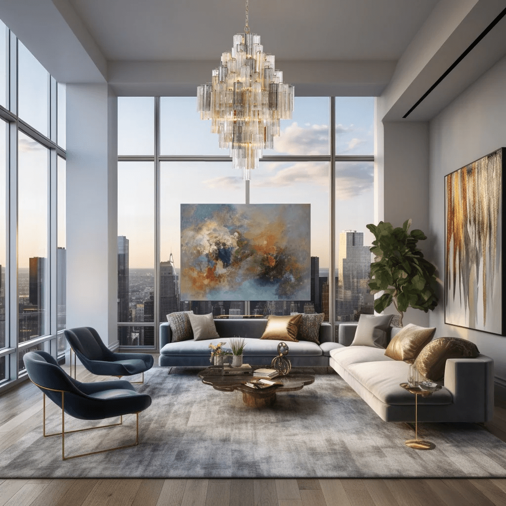 Diamond Shaped Chandelier — Chandelier | Maison Monashee — view 10