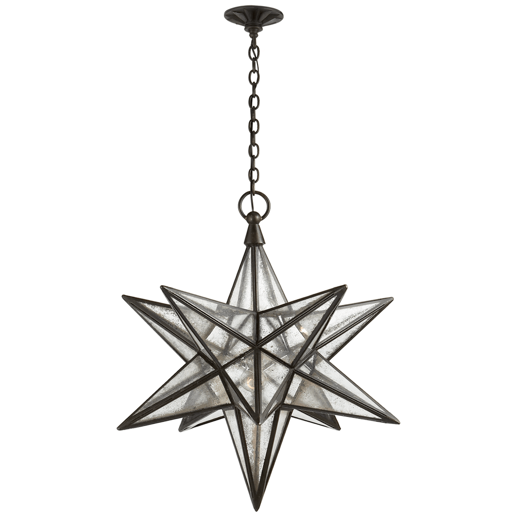 Glass Star Chandelier — Chandelier | Maison Monashee — view 19