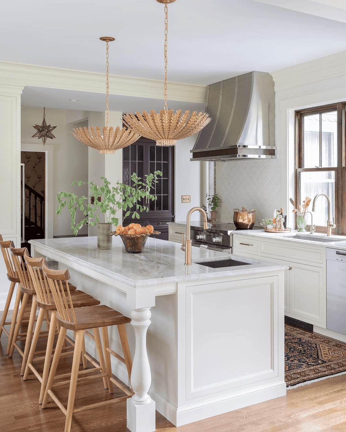 Glass Star Chandelier — Chandelier | Maison Monashee — view 20