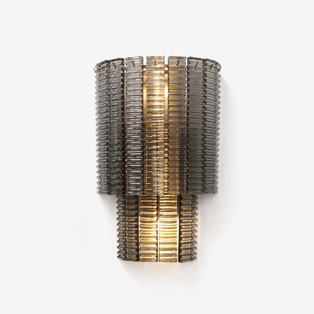 Gold and Glass Wall Sconce — Wall Sconce | Maison Monashee