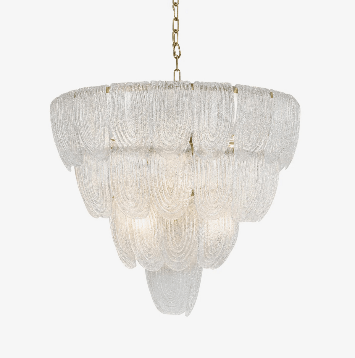 Brushed Gold Dining Room Chandelier — Chandelier | Maison Monashee