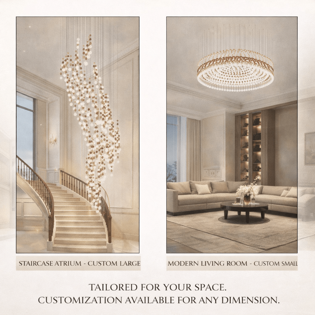 Modern Crystal Ball Chandelier — Chandelier | Maison Monashee — view 77