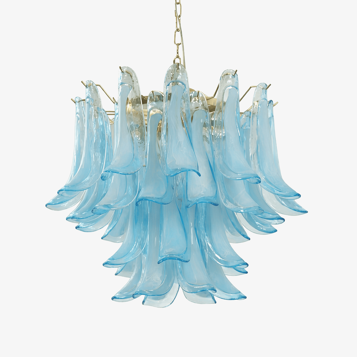 Aqua Glass Chandelier — Chandelier | Maison Monashee