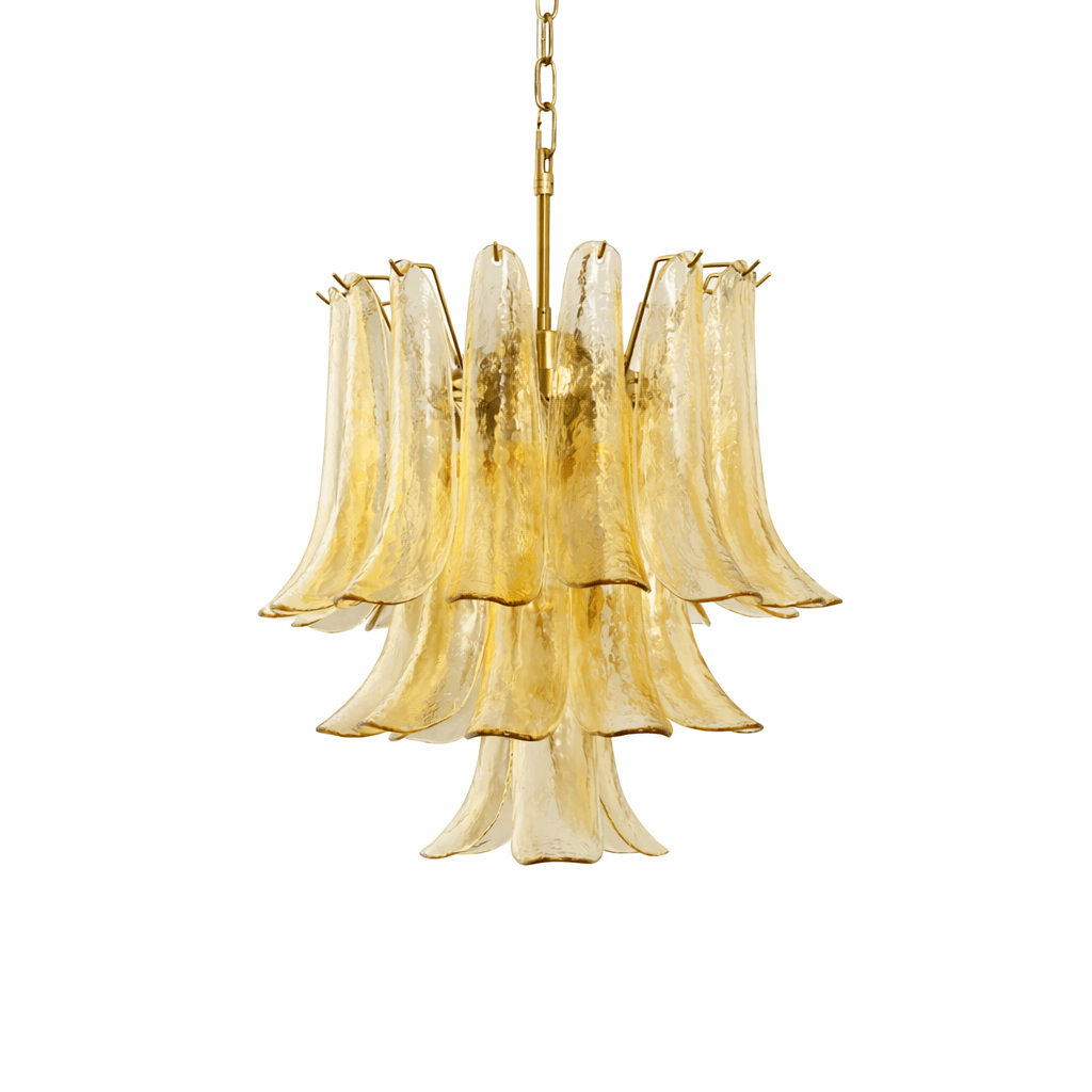 Organic Glass Chandelier — Chandelier | Maison Monashee — view 19