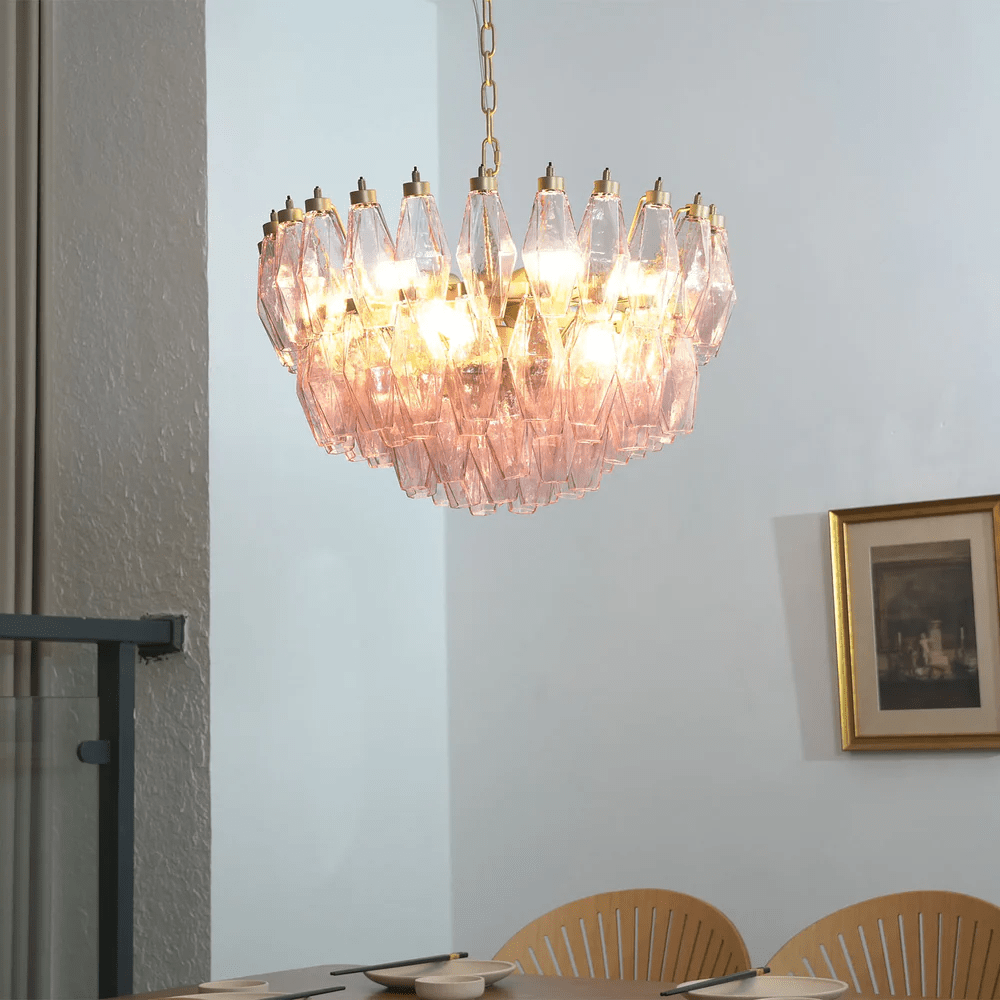 Cut Glass Chandelier — Chandelier | Maison Monashee — view 8